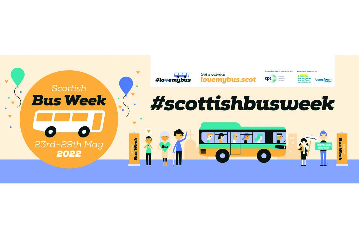 Stagecoach celebrates Scottish Bus Week by encouraging people to ditch their cars and try the bus